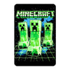 Minecraft Creeper Digital Fleece Throw