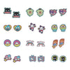 HELLO KITTY & FRIENDS 12 PACK EARRING SET