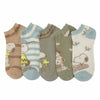 Peanuts Characters 5 Pair Ankle Socks (OOS)