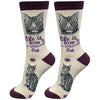 Silver Tabby Cat Socks