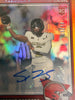 2025 Panini Score Football Shedeur Sanders First Down Auto Rookie Gold #15 3/10