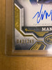 2025 Topps Tier One – Kyle Manzardo Break Out On-Card Autograph #BOA-KM (Cleveland Guardians) /249