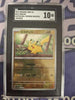 Pikachu (Japanese) - 025/165 (Master Ball Pattern) - SV2a: Pokemon Card 151 (SGC Graded 10)
