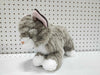 Grey Tabby Cat 10" Plush