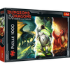 Trefl Red Dungeons & Dragons - Legendary Monsters of Faerun 1000 Piece Puzzle (OOS)