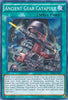 Ancient Gear Catapult (Super Rare) (1st Edition) - Structure Deck: Machine Reactor SR03-EN021