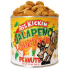 Ass Kickin’ Jalapeno Cheddar Peanuts 12oz Tub