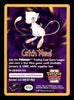 Pokémon 1999 Wizards of the Coast Promos - CATCH MEW Card - Pokémon the Movie