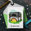 Minecraft "You Make Me Smelt" Funny Greeting Card