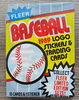 Actual 1989 Fleer Baseball wax pack front, 15 cards and 1 sticker