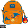 Loungefly: Pokemon - Charizard Corduroy Convertible Mini-Backpack (EE Exclusive)