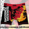 Dungeons & Dragons Fire - Mens Boxer Briefs - Small
