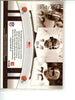 2008 Donruss Threads Dynasty Jim Brown Otto Graham Lou Groza triple game-used jersey card back numbered 50 of 250