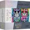 Trefl Wood Craft Disney's Mickey & Minnie Mouse - 501 Piece Wooden Puzzle (DISC)