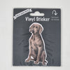 Weimeraner, Vinyl Sticker (OOS)