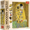 Wood Craft 200 Piece Wooden Puzzle - Kiss - Gustav Klimt