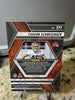 2025 Panini Mosaic Rookies Carson Schwesinger number 371 autograph back