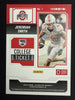 Stock photo - 2025 Panini Ohio State University Contenders Jeremiah Smith Red White Blue #1 back