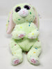 Ty Plush Beanie Bellies: Fern the Green Bunny Small (SNG6) (DISC)