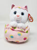 Ty Plush Beanie Babies: Giggles the Cat in Egg Small (SNG6) (DISC)