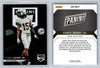 2026 Panini National Chris Henry Jr. NIL7 front and back stock photo