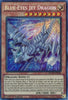 Blue-Eyes Jet Dragon (Secret Rare) (1st Edition) BACH-EN004 - Battle of Chaos