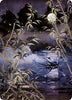 Swamp (297) Art Card - Art Series: Kamigawa: Neon Dynasty - #81/81
