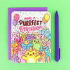 Have A Purrfect Birthday Cat Card