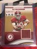 2015 Panini Alabama Team Collection #AJM-AL AJ McCarron Player-Worn Material /25 (16/25)