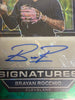 2023 Panini Prizm Baseball #SIG-BR Brayan Rocchio Signatures Green Scope Prizm /75 (61/75)