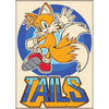 Sonic - Tails on White Magnet