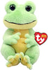 Ty Plush Beanie Bellies: Snapper, Green Frog Medium (SNG4)