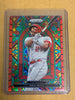2022 Panini Prizm – Stained Glass Mike Trout Red Prizm #SG-5 (Los Angeles Angels)