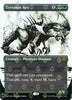 Tyrranax Rex (Showcase) (Step-and-Compleat Foil) - Phyrexia: All Will Be One #457
