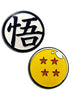Dragon Ball Super - Dragon Ball #4 & Goku Icon Pins