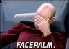 Star Trek - Face Palm Magnet