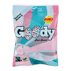 BUBS Godis Sour Raspberry & Blueberry Ovals Candy - 90g Peg Bag