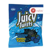 Juicy Twists Blue Raspberry Jumbo Twists - 4oz Peg Bag