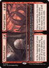 Charred Foyer // Warped Space (Foil) - Duskmourn: House of Horror - #129