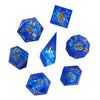 Frosted Blue Glitter 7-Die Set