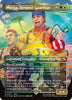 Wakka, Devoted Guardian (Borderless) (Chocobo Track Foil) - Commander: FINAL FANTASY - #0477