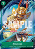 Kikunojo - (Alternate Art) - The Azure Sea's Seven - EB04-012