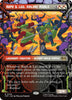 Raph & Leo, Sibling Rivals (Foil) (Showcase) - Teenage Mutant Ninja Turtles #0249
