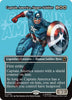 Captain America, Super-Soldier (Borderless) (Foil) - Marvel Super Heroes - #0352