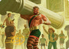 Hercules, Prince of Power Art Card (Gold-Stamped Signature) - #13/45 - Art Series: Marvel Super Heroes