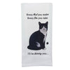 Black and White Cat - Towel