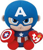 Ty Plush Marvel: Captain America Small (SNG6)