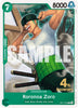 Roronoa Zoro (Gold Stamp 4th Anniversary) - The World's Strongest Warriors Release Event Cards - OP17-035