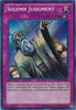Solemn Judgment (Secret Rare) (1st Edition) LCJW-EN182 - Legendary Collection 4: Joey's World