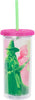 Wicked Elphaba & Glinda Rhinestone LId 20oz Plastic Cup